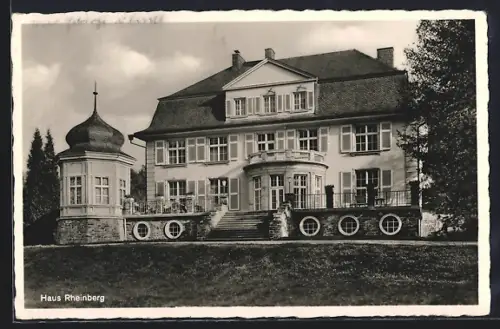 AK Lorch / Rhein, Haus Rheinberg, Ferienheim der Eisenwerke Gelsenkirchen AG