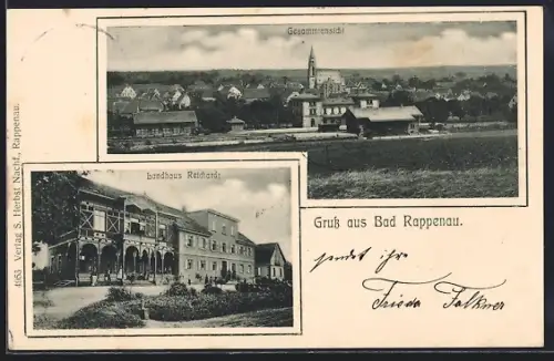 AK Bad Rappenau, Gesamtansicht, Landhaus Rechardi