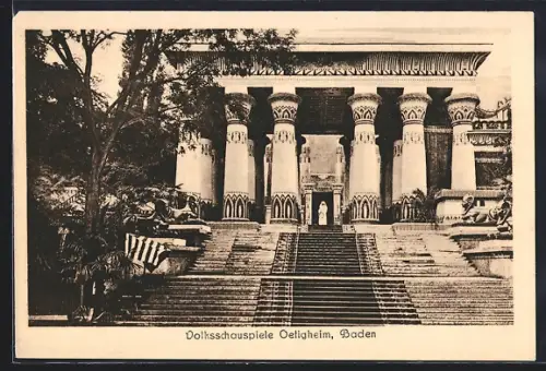 AK Oetigheim /Baden, Volksschauspiele