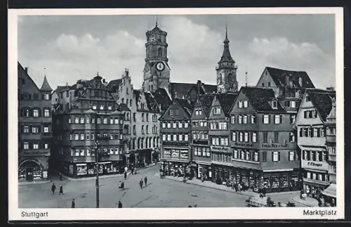AK Stuttgart, Marktplatz