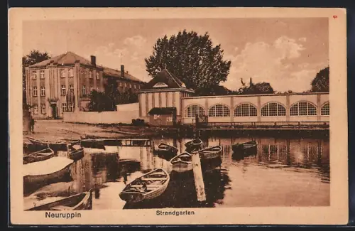 AK Neuruppin, Strandgarten