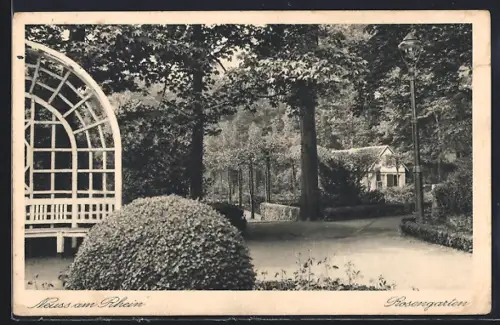 AK Neuss am Rhein, Rosengarten