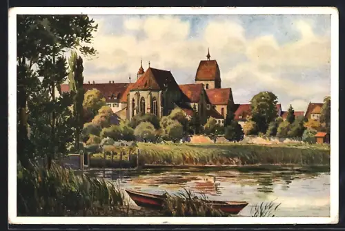 Künstler-AK Reichenau, Münster