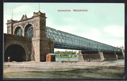 AK Mannheim, Rheinbrücke