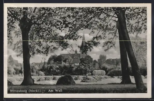 AK Wittenburg /Meckl., Am Wall