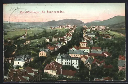 AK Bad Wildungen, Brunnenallee