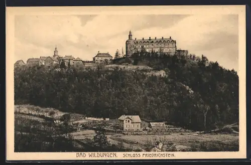 AK Bad Wildungen, Schloss Friedrichstein