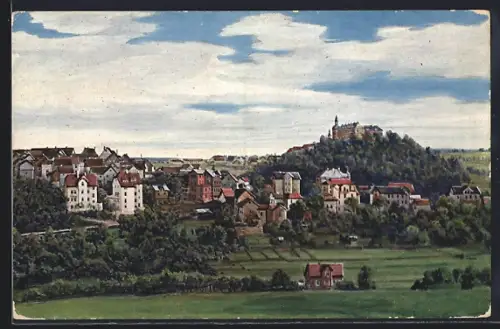 AK Bad Wildungen, Teilansicht von Süden