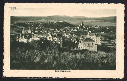 AK Bad Wildungen, Stadtansicht