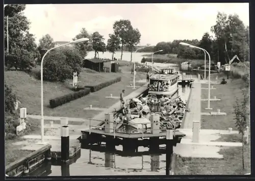 AK Canow, Partie an der neuen Schleuse