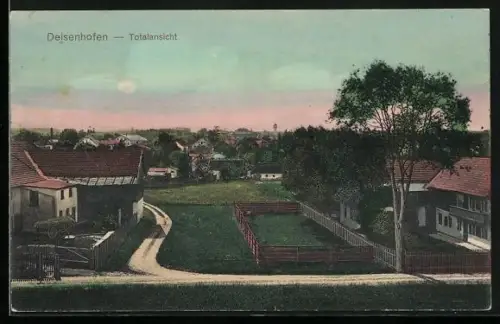 AK Deisenhofen / Oberhaching, Totalansicht