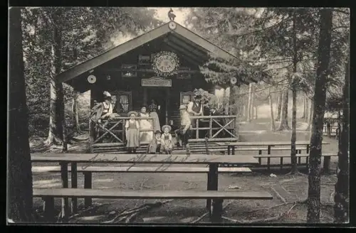 AK Deisenhofen / Oberhaching, Gasthaus Kugler`s Alm