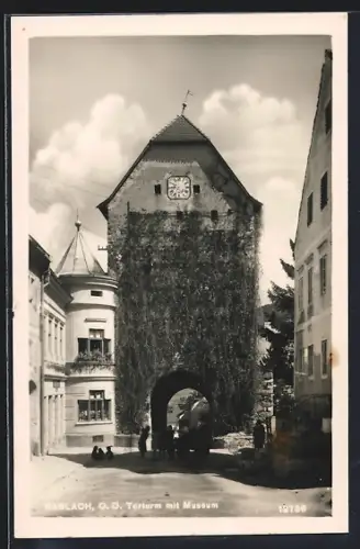 AK Haslach /O. Ö., Torturm mit Museum