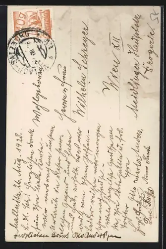 AK Mallnitz, Ortsansicht mit Geisel