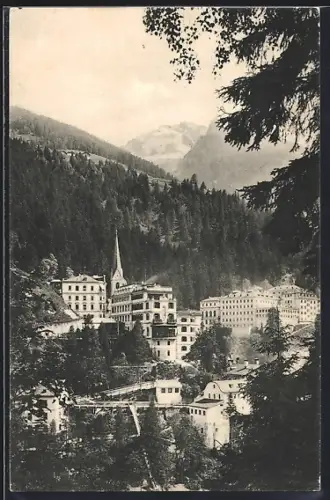 AK Badgastein, Blick über den Ort