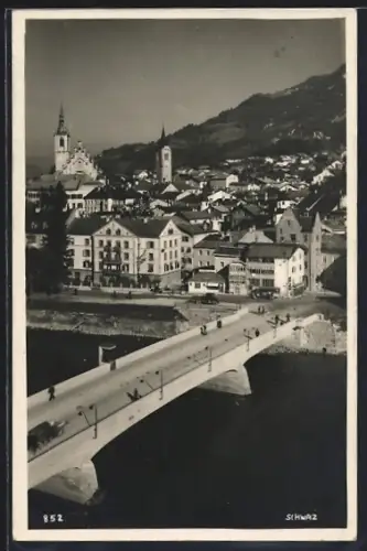 AK Schwaz, Blick auf die Brücke