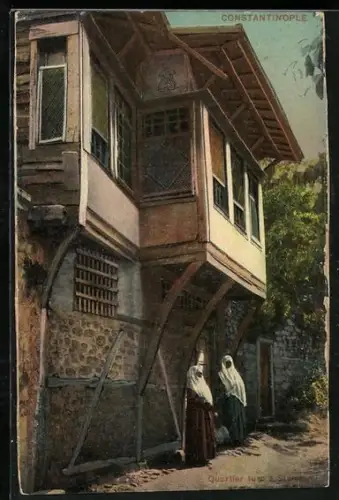 AK Konstantinopel, Quartier turc á Stamboul