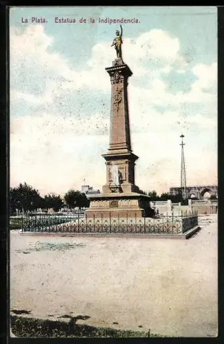 AK La Plata, Estatua de la Indipendencia