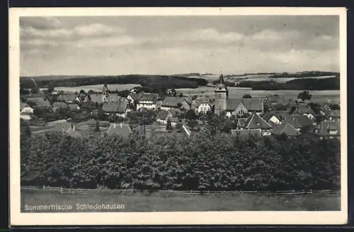 AK Schledehausen / Bissendorf, Totalansicht
