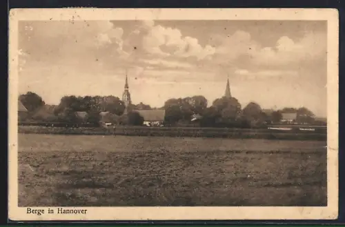 AK Berge / Bersenbrück, Ortsansicht