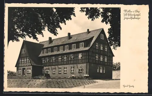 AK Mölln / Lauenburg, Blick zur Till Eulenspiegel Jugendherberge