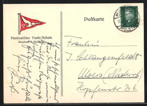 AK Neustadt / Holstein, Hanseatische Yacht-Schule