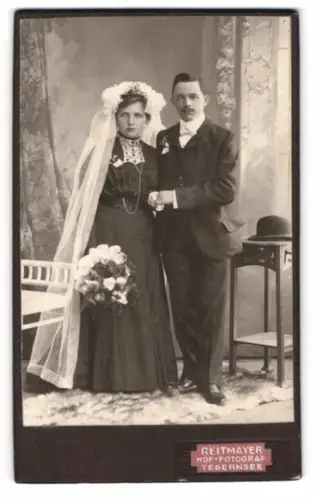 Fotografie J. Reitmayer, Tegernsee, Hochzeitsaufnahme