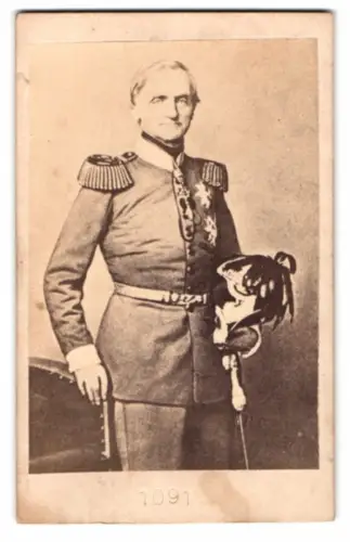 2 Fotografien König Johann v. Sachsen & Königin Amalie Auguste von Bayern, Johann übersetzte Dantes Göttliche Komödie