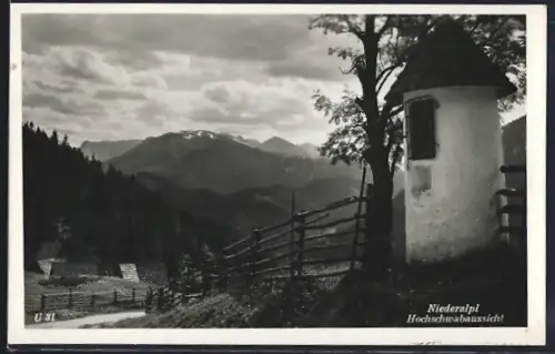 AK Niederalpl, Hochschwabaussicht