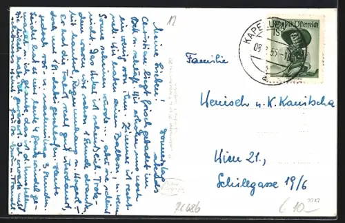 AK Altenberg /Stmk., Gasthof Alpenland, Inh. E. R. Ulm