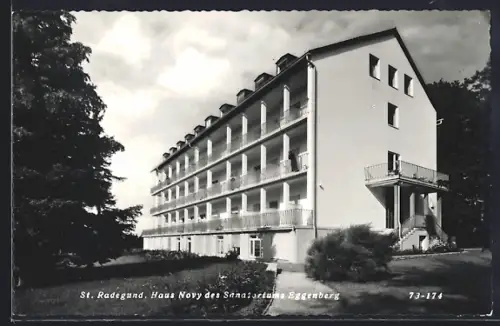 AK St. Radegund, Haus Novy des Sanatoriums Eggenberg