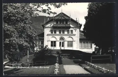 AK Radegund, Blick auf das Kurhaus