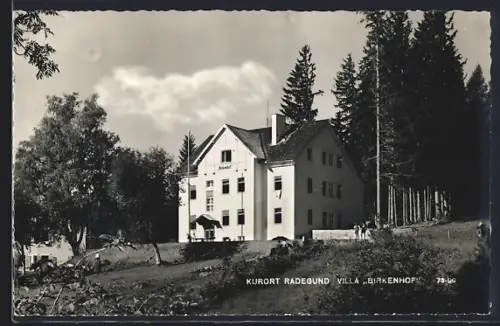 AK Radegund / Steiermark, Hotel Villa Birkenhof