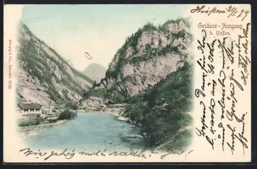 AK Hieflau, Gesäuse-Ausgang