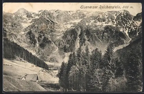 AK Eisenerz, Reichenstein, Partie im Gebirge
