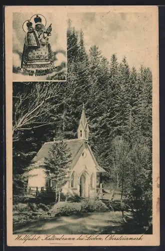 AK Leoben, Wallfahrt Kaltenbrunn, St. Maria