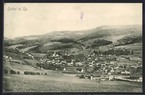 AK Spital / Semmering, Generalansicht im Tal