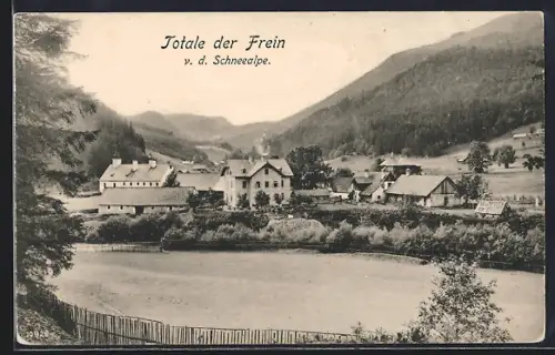 AK Frein, Totalansicht von der Schneealpe