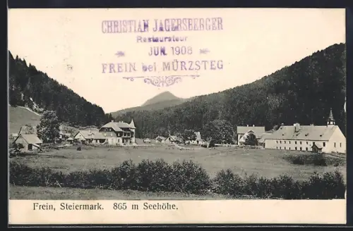 AK Frein an der Mürz, Ortsansicht