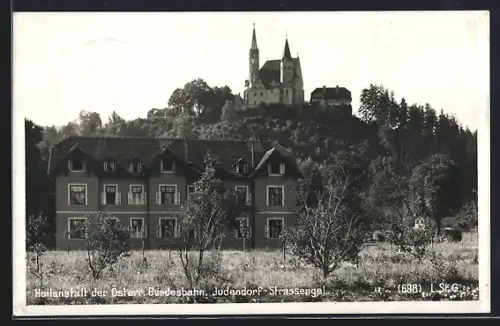 AK Judendorf-Strassengel, Heilanstalt der Österr. Bundesbahn