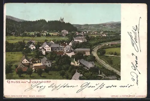 AK Judendorf-Strassengel, Judendorf mit Umland