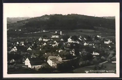 AK Eggersdorf bei Graz, Ortsansicht aus der Vogelschau