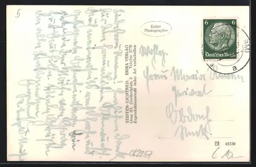 AK Eggersdorf bei Graz, Ortsansicht aus der Vogelschau