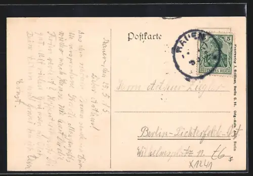 AK Rauen / Mark, An der Kirche