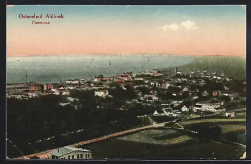 AK Ahlbeck / Ostseebad, Panorama