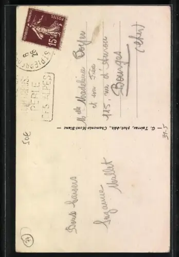 AK Chamonix-Mont-Blanc, Petits Savoyards et leur marmotte