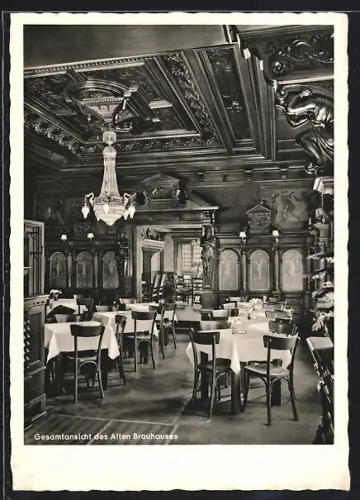 AK Unterbruch / Heinsberg, Inneres Altes Brauhaus