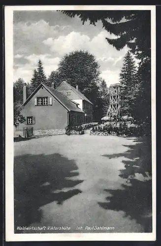 AK Viktorshöhe, Waldwirtschaft Viktorshöhe, Inh. Paul Sahlmann