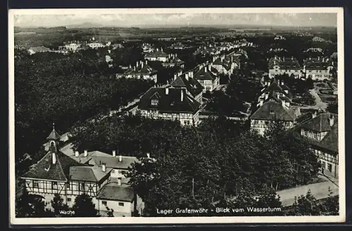 AK Grafenwöhr, Blick vom Wasserturm