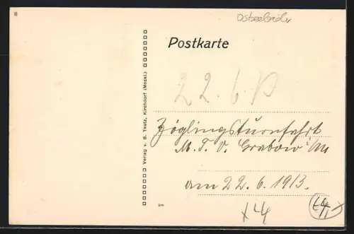 AK Insel Poel, Kirche mit Wall